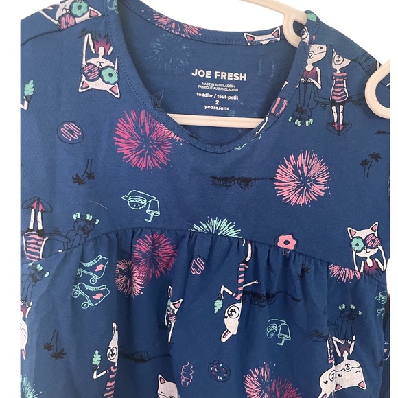 EUC Joe Fresh Summer Capri & Top Set 2T - Picture 4 of 4